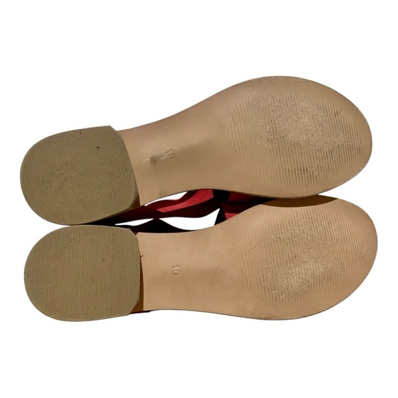Roam by Bed-Stu Red Betty Sandals Size 10 - Picture 6 of 8